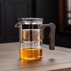Diller Heat-Resistant Glass Tea Infuser Mug