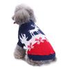 Pet Dog Sweater Winter Christmas Knit Striped Red Snowflake Costume Small Medium Large Dogs