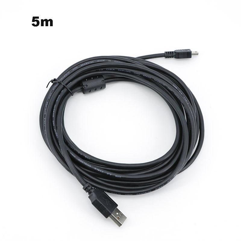 0,3-5M Mini B 5pin USB Stecker Verlängerungskabel zu USB Stecker T-Port 5p Schnelle Daten Strom Ladegerät Für Player Auto DVR GPS Digitalkamera HDD