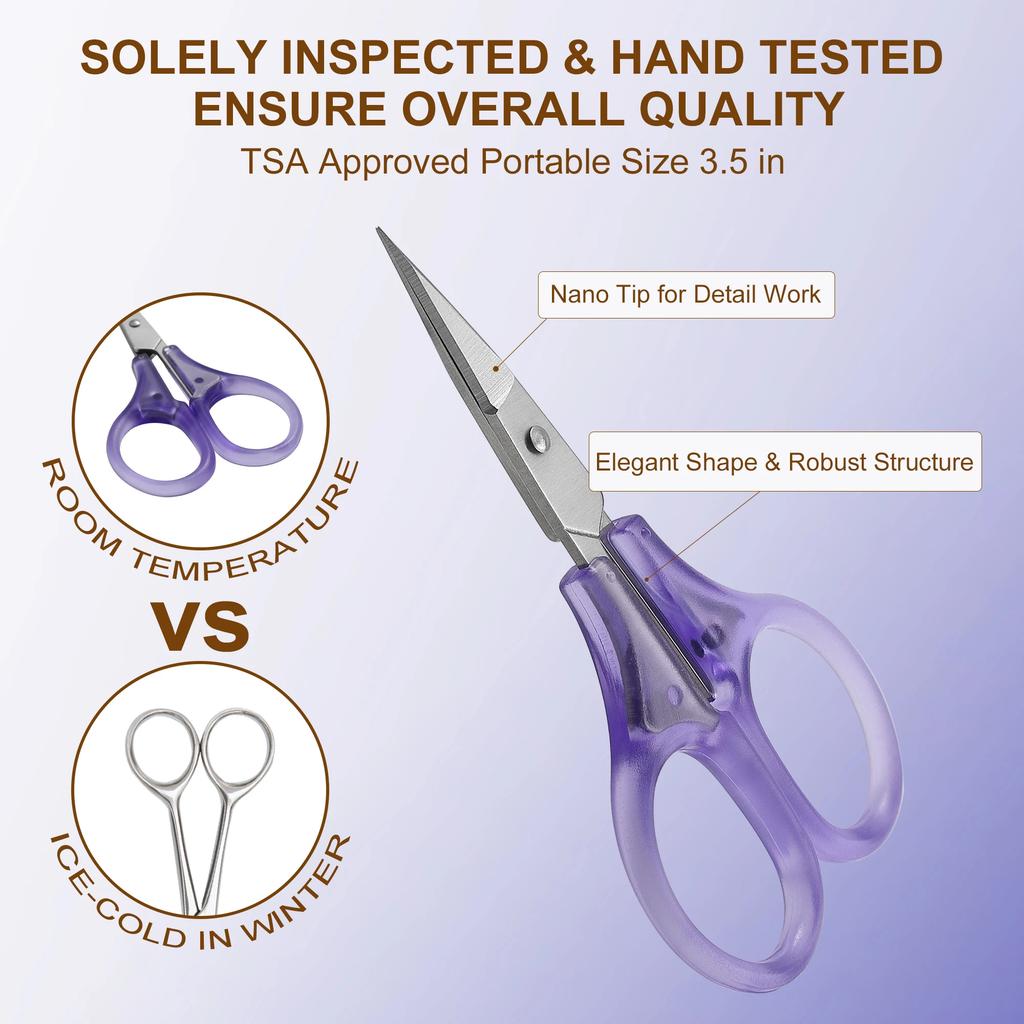 Multipurpose Mini Craft Scissors Precision Detail Cutters Ideal for Paper Cutting, Scrapbooking Beauty & Sewing Craft Scissors