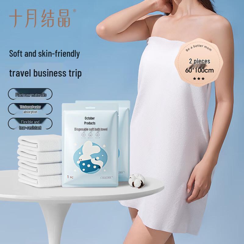 Portable Disposable Bath Towel