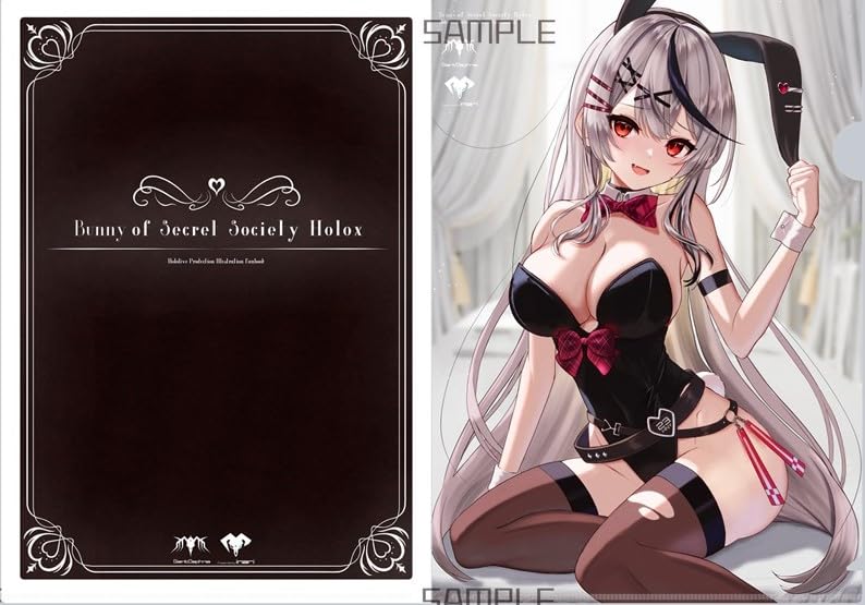 Shakasa Kuroe Clear File Bunny C103 Event Goods