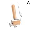 Wooden Dough Roller Nonstick Rolling Pin With Handle For Baking Pastry Pizza Home Cooking Kitchen Supplies Easy Clean