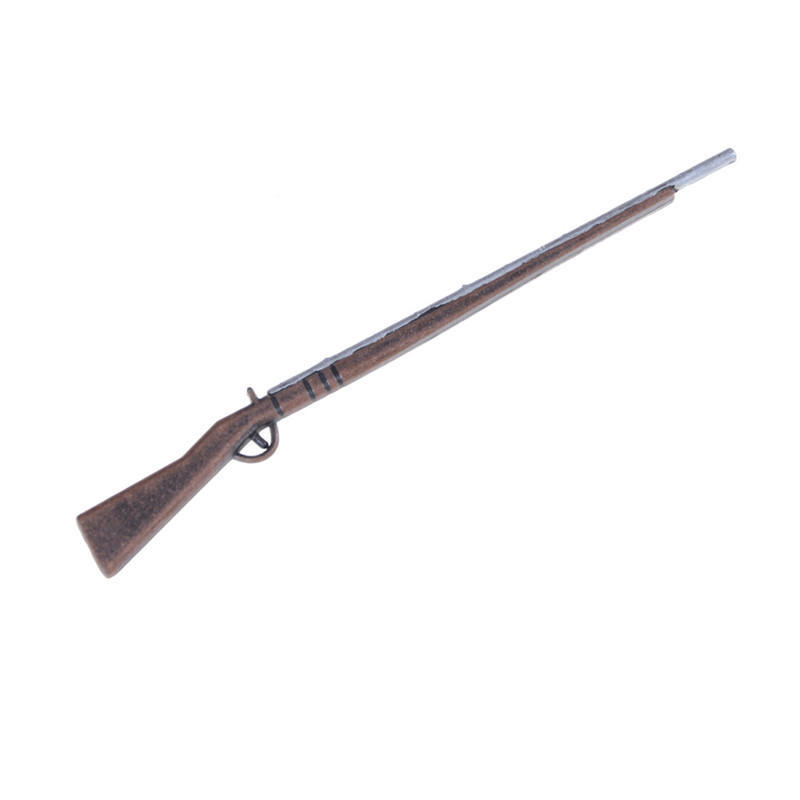 1:12 Păpușă Miniatură Vintage Metal Armă Casă de Păpuși Decor Cameră Jucărie Cadou