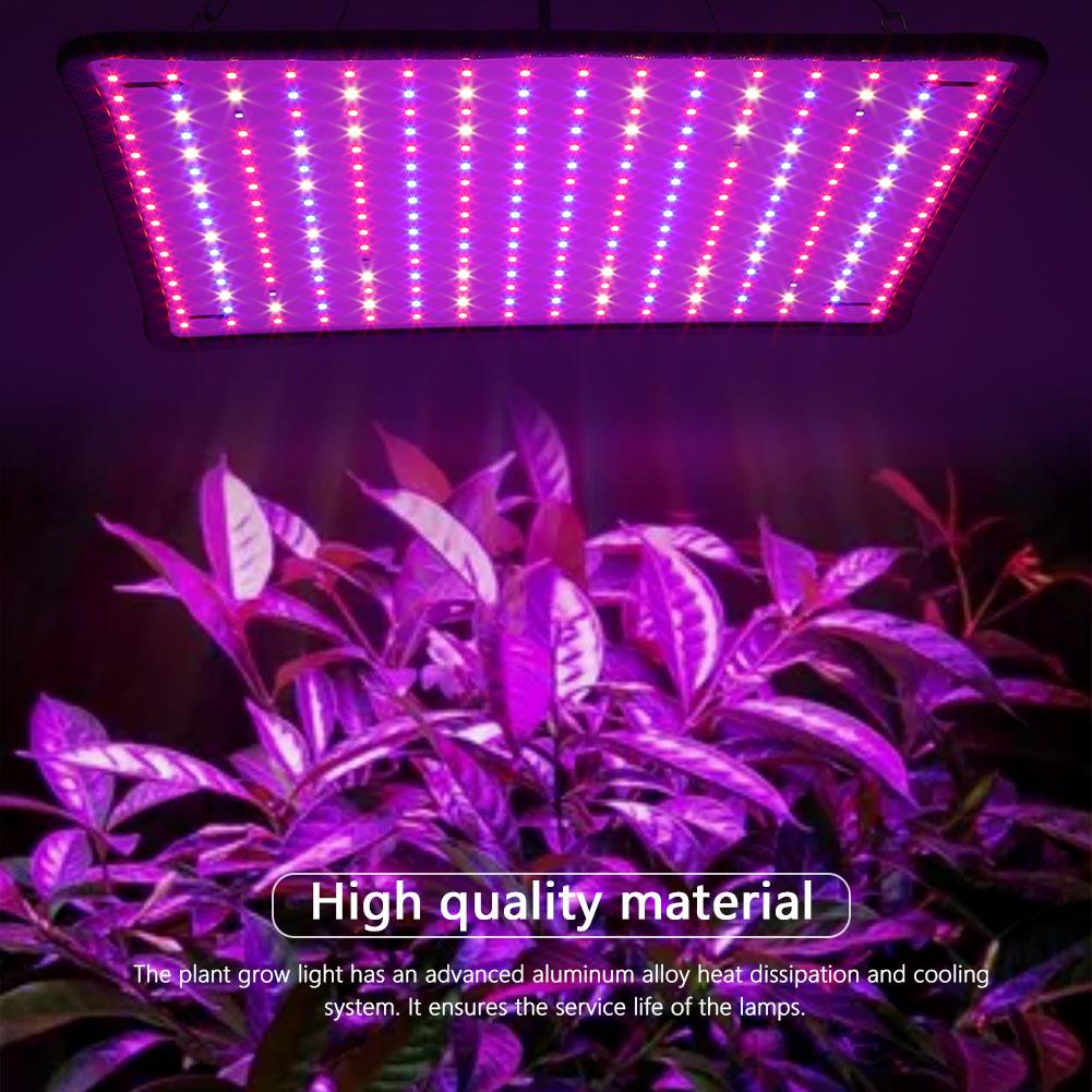45W LED Plant Lamp with Hooks Full Spectrum Grow Light Red + Blue + White Indoor Grow Lights for Indoor Plants Vegetables Flower