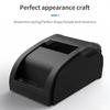 Desktop 58mm Thermal Receipt Printer Wireless Barcode Printer USB BT Connections with 1 Roll Paper Inside Support ESC Command Cashbox Connecting Comp