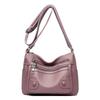 Large Capacity Women's Bag PU Shoulder Bag Mother Bag