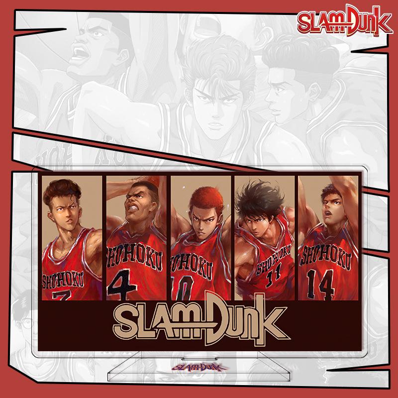 Supporto Acrilico Anime Slam Dunk 16cm Supporto Acrilico Personalizzabile Fornitura Transfrontaliera Alto Qualità Superiore Merchandising Anime Slam Dunk