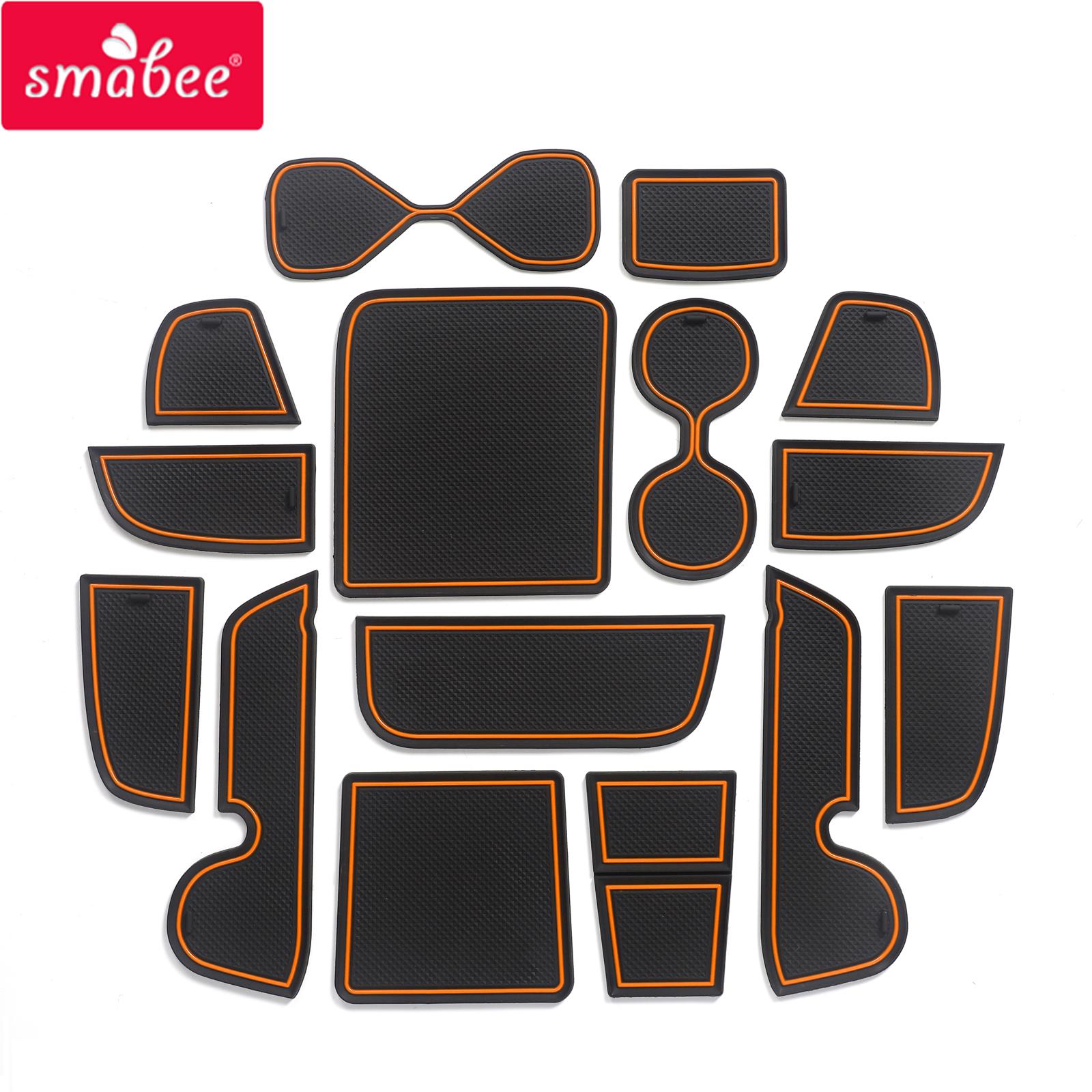 

Коврик Smabee для ворот и слотов для чашек для Honda Vezel HR-V 2024 2024, противоскользящие аксессуары для дверных накладок, нескользящие коврики, резиновая подушка для подставок, ПВХ R