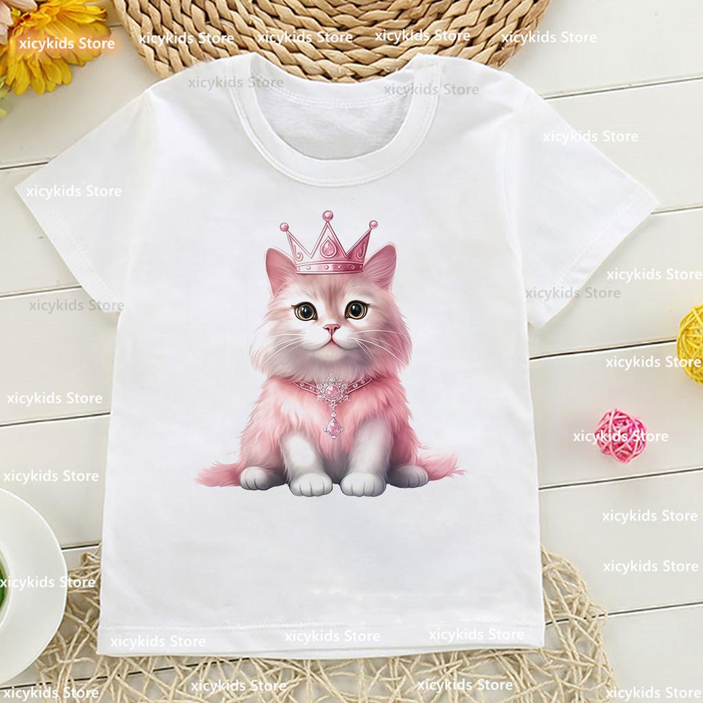 New Kids Tshirt Funny Corgi Maltese Dog Animal Print Boys T-Shirt Fashion Kawaii Girls T-Shirt Autumn White Shirt Top Wholesale