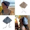 Schönes Häkel Dreieckiges Haarband Schal Gestrickter Schal Halstuch Krawatte Zurück Binden Kopftuch Modeaccessoire für Campi