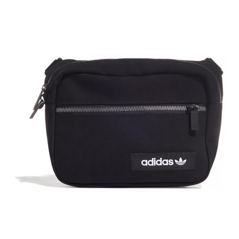 Adidas Polyester Sports Bag, Crossbody Bag Regular Unisex Black Adidas GN1385