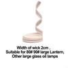 1PCS Wick Braided Cotton Flat New Parts Vintage Durable