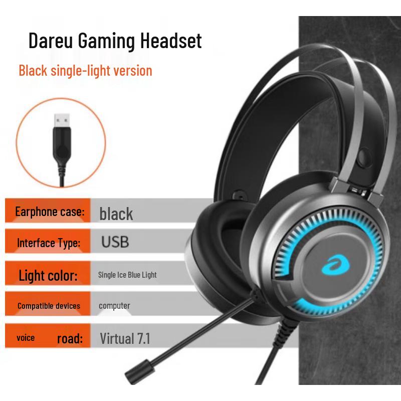 Dareu LH713 USB 7.1 Gaming Headset