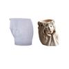 Girl Shape Silicone Planter Mold Flowerpot Molds for Crafts Resin Cement Candle Cup Jewelry Holder Flexible and Reusable