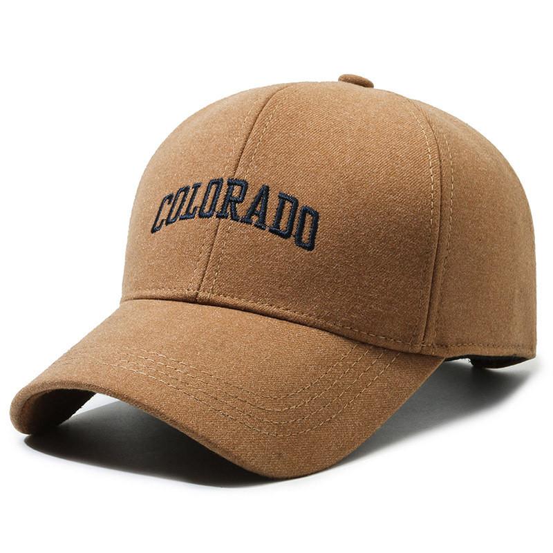 Embroidery Colorado Letters Duck Caps Casual Female Around Sunscreen Sports