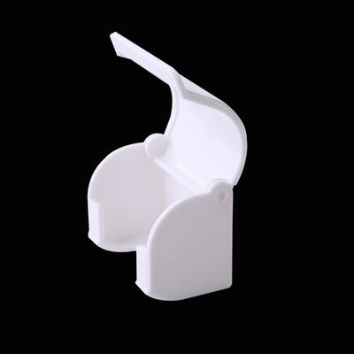 Waterproof Razor Holder Self Adhesive Plastic Material Shaving Holder Dustproof With Cover Shaver Holder Bathroom Organizer