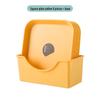 Plastic Snack & Waste Plate Set