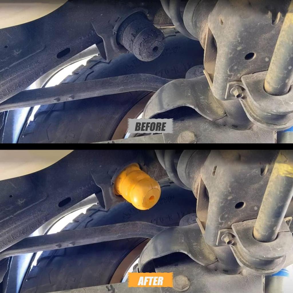 Two Control Arm Bumpers And Two Control Rear Axle Bumpers Replace 15153958 905-208 15039397 Compatible With Chevy Suburban Avalanche GMC Yukon Bump