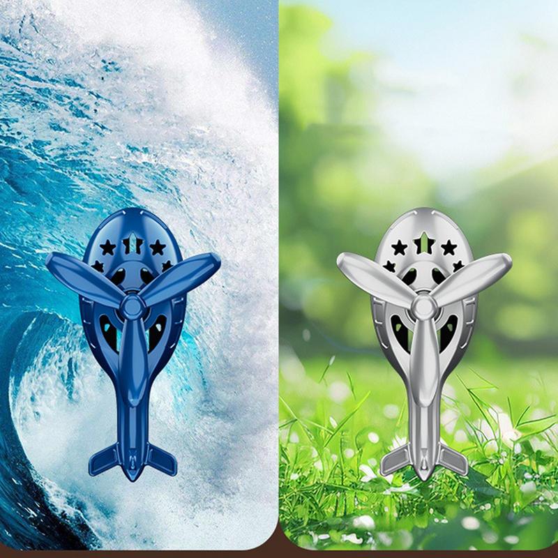 Osvěžovač vzduchu do auta ve tvaru letadla Větrací otvor Vrtulník Výdech vzduchu Otočná vrtule Difuzér Klip Inovativní Aromaterapeutická ozdoba Vzduch