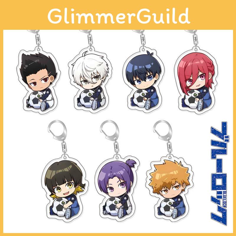 Blue Lock Isagi Yoichi Chigiri Hyoma Pendant Keychain Bag Accessory Xmas Gift