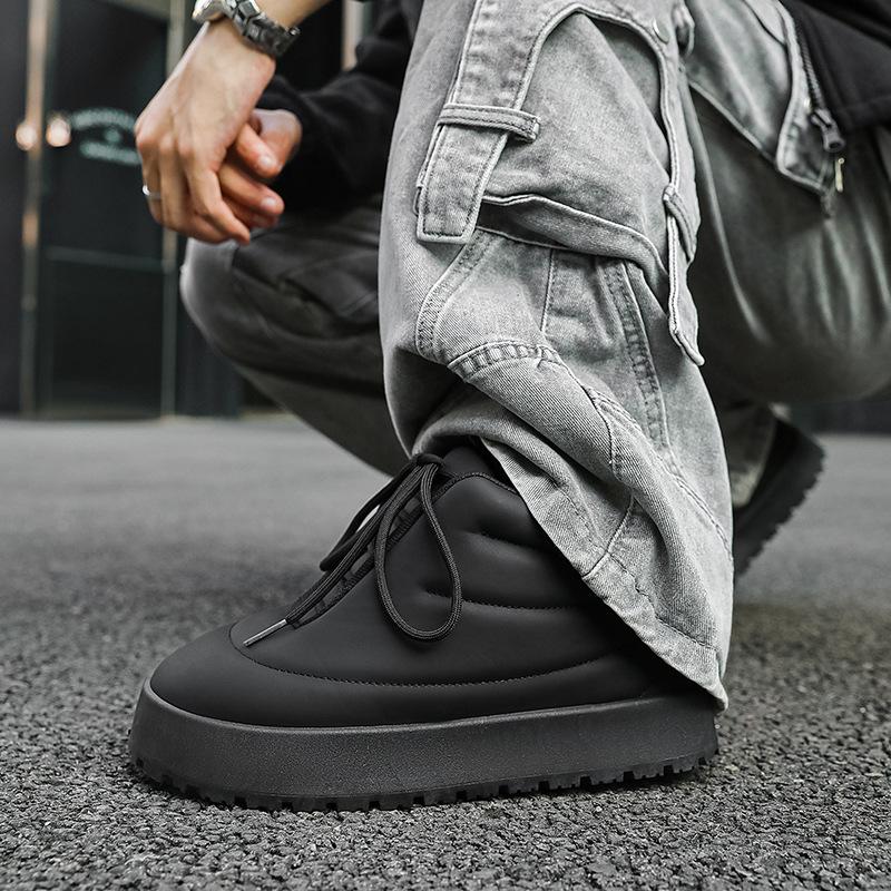 

Y03 new 2025 men s bread shoes trend sports versatile casual board shoes men s niche street Hong Kong style men s shoes 44 чорний