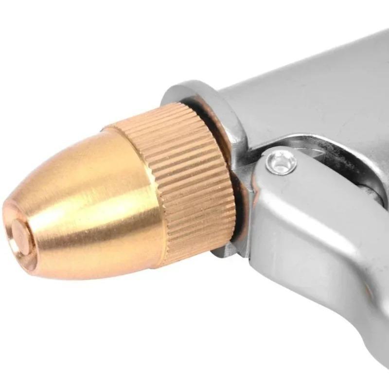 High Pressure Car Washer Spray Gun Metal Nozzle Adjustable Water Flow Sprinkler for Pet Bath Garden Irrigation Use