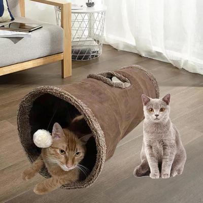 Cat Tunnel Interactive Tube Foldable Pet Dogs for Kitten Toys