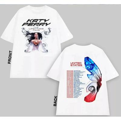 Neues Katy Perry The Lifetime Tour 2025 T-Shirt Alle Größen S bis 3XL Unisex T-Shirt