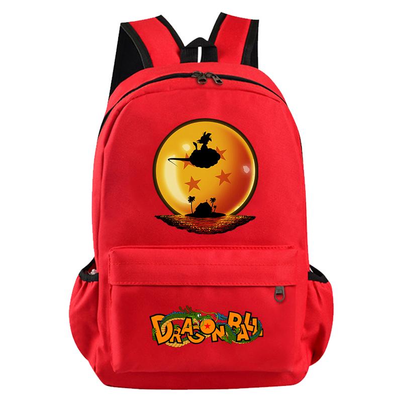 Anime Dragon Ball Cute Cartoon Backpack Document Bag for Girl Boy Teenager Best Gifts Schoolbag Men Women Leisure Travel Unisex Bagpack Rucksack