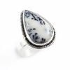 Natural Dendrite Opal Gemstone Handmade 925 Sterling Silver Gift Ring S.7 f3a33
