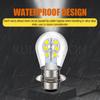 Ruiandsion H6M P15D LED Motorcycle Light Bulb, White AC/DC 6V 2835 28SMD P15D-25-1 High/Low