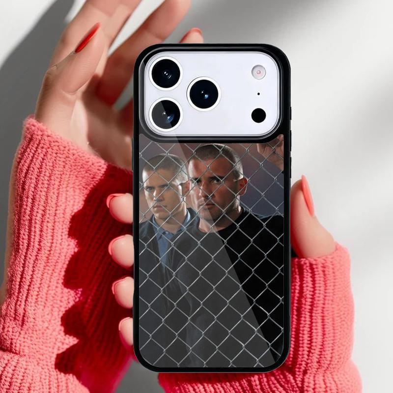 Prison Break Phone Case for iPhone 17 Air 16e 15 14 13 Pro Max Back Cover for 12 11 Pro Coque