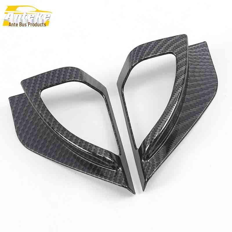 GS7 Interior Window Triangle Decoration Frame Electroplated Panel Sticker - Car Accessories.