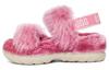 Flauschiger Zucker Sandalenstoff Stilvolle Sandale Damen Rosa 1119999-PINK