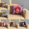 YUQI Chinese Singer Cushion Cover Soft Reversible Durable Pillow Cover MultiScene Use for Home Car Daily Comfort