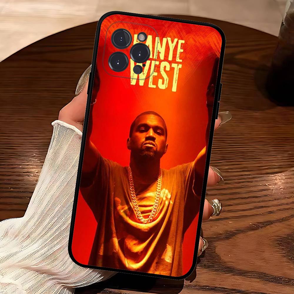 Rapper Kanye West YE Phone Case For IPhone 17 16 14 15 13 12 11 Pro Max Plus Silicone Soft Cover