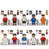 10 PCS Football Stars Building Blocks European Championship World Cup Figures