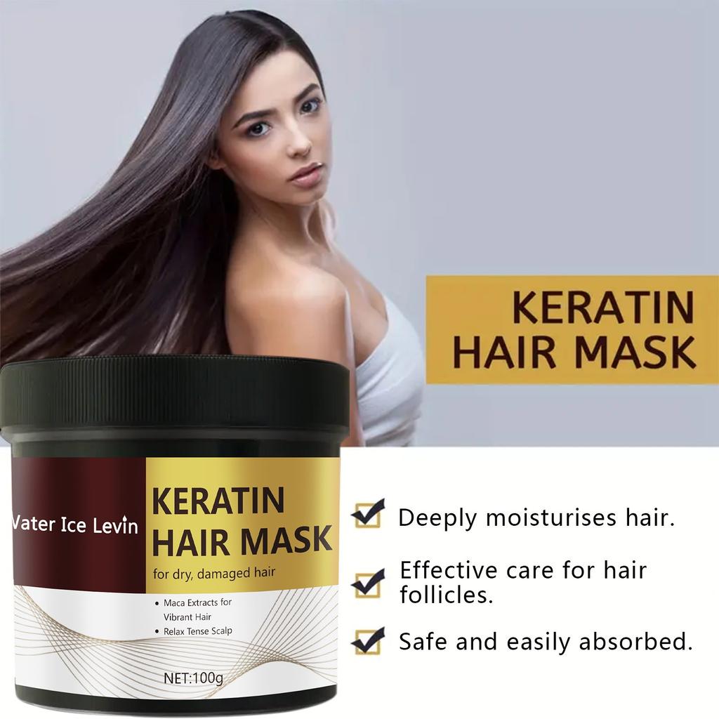 Collagen Hair Deep Conditioning Argan Oil Collagen Haarmaske - Für trockenes, strapaziertes Haar