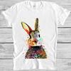 Coelhinho Aquarela Páscoa Ação de Graças Filme Música Presente Camiseta M943