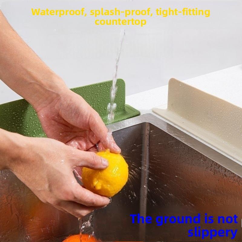 1 Stück Silikon Spülbecken Spritzschutz mit Saugnapf Pool zum Schutz der Kleidung vor Spritzwasser Spritzschutz Küchenzubehör