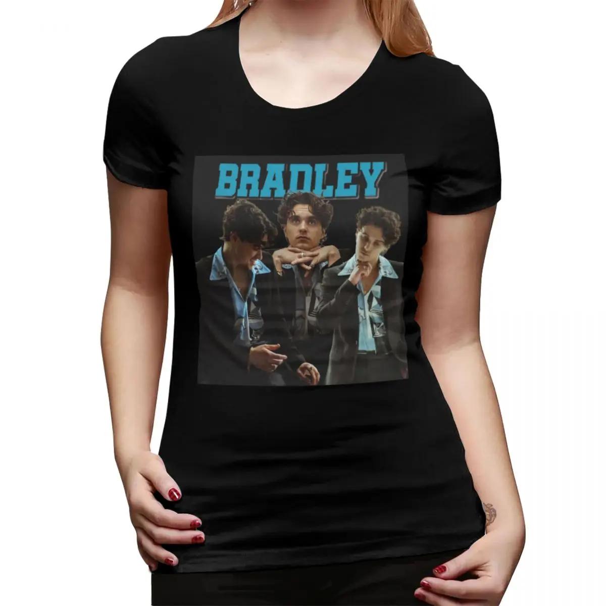 

Brad Simpson The Vamps TShirt for Women ONeck Streetwear T Shirts Womens Short Sleeve Summer Clothes Tops 4XL