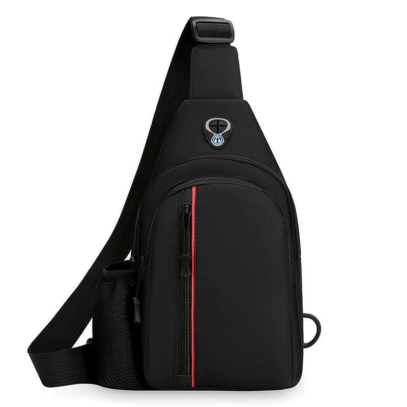

New Men s Shoulder Bag Slung Chest Bag Small Backpack Multifunctional Trend Leisure Outdoor Bag Travel Bag.