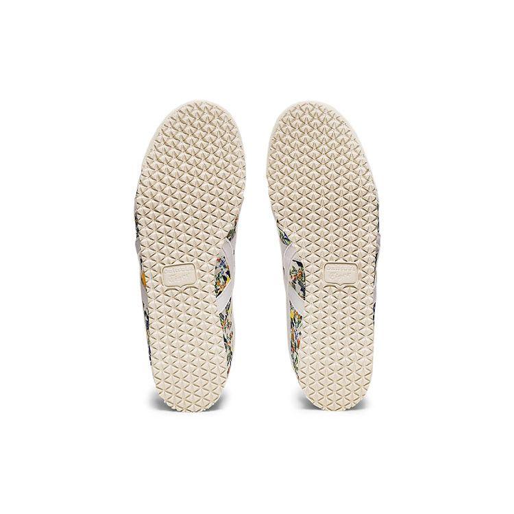 Onitsuka Tiger Mexico 66 Synthetic Leather Trendy Cool Shock Absorbing Non-Slip Wear-Resistant Low-Top Casual Shoes Women sneaker White 1182A365-750