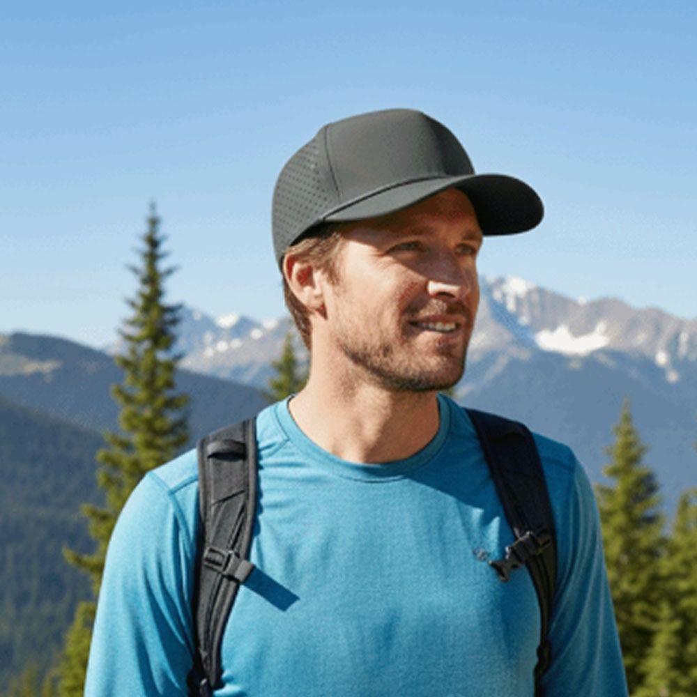 New Design Quick Drying Baseball Cap Lightweight Breathable Sports Hat Water-Resistant Polyester Outdoor Hat