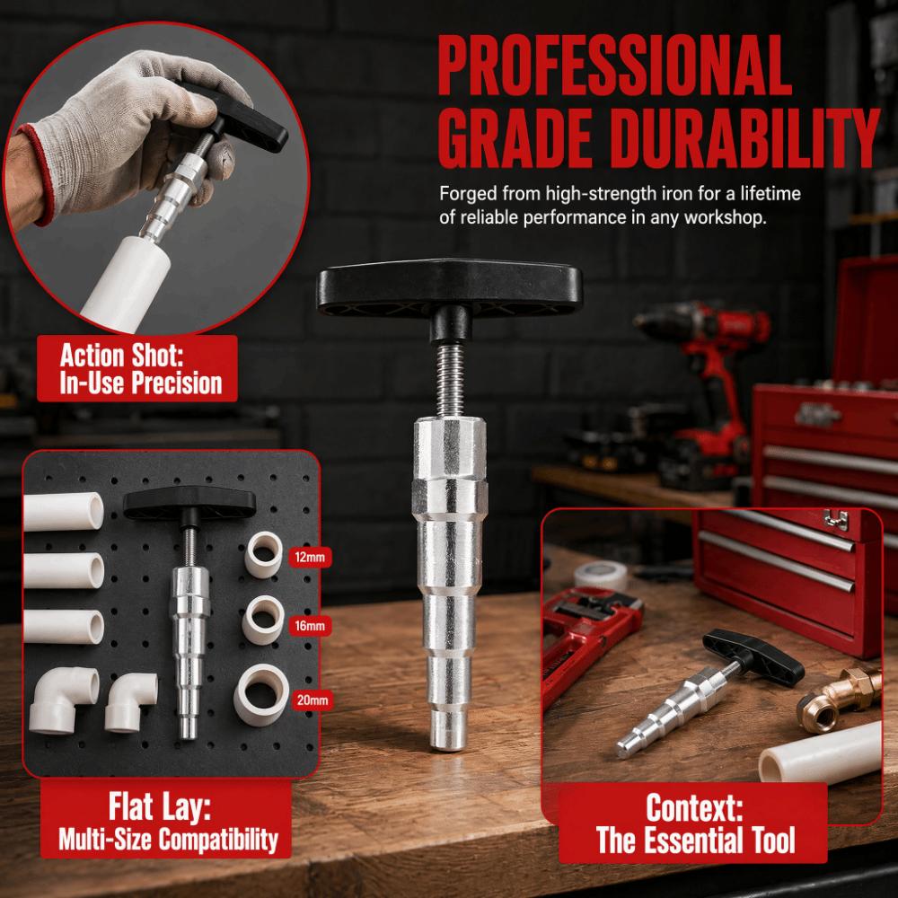 Manual Aluminum Plastic Pipe Rounder 16-32mm Metal Enlarged Tool Manual Tube Expanders for PVC PPR