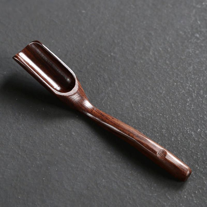 Tea Accessories Chinese Kong Fu Wooden Bamboo Tea Scoop Teaspoon Kitchen Supplies Tea Scoop Portable Teaware Accessories New
