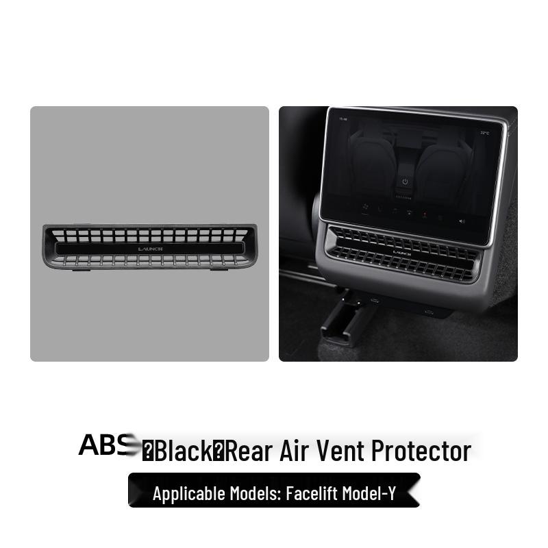 

Compatible Rear Air Vent Cover for Tesla Refreshed Model 3 YL Seat Trim