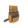 Tool Belt Featuring Detachable Bags And Wide Belt Reduces Fatigue Reinforced Fabric Tool Pouches Adjustable