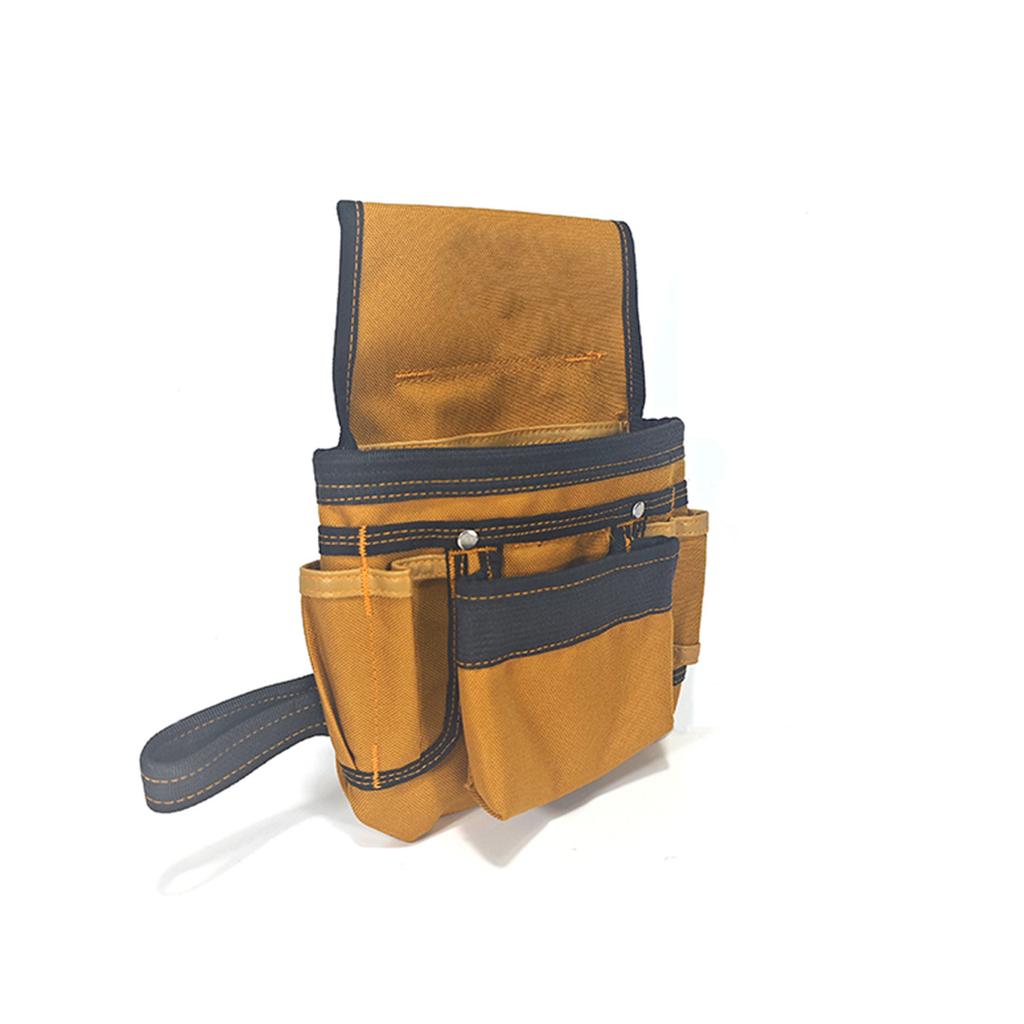 Tool Belt Featuring Detachable Bags And Wide Belt Reduces Fatigue Reinforced Fabric Tool Pouches Adjustable